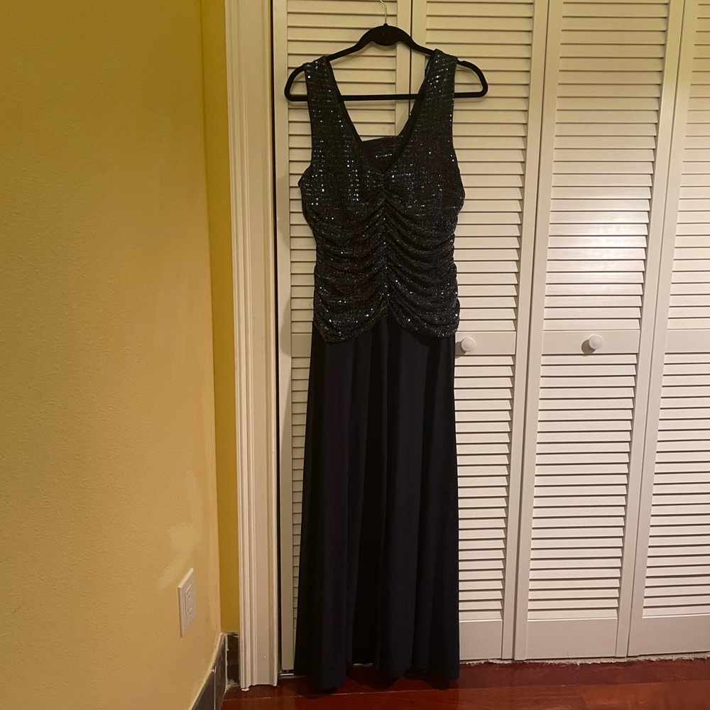 Women’s perfect black dress.